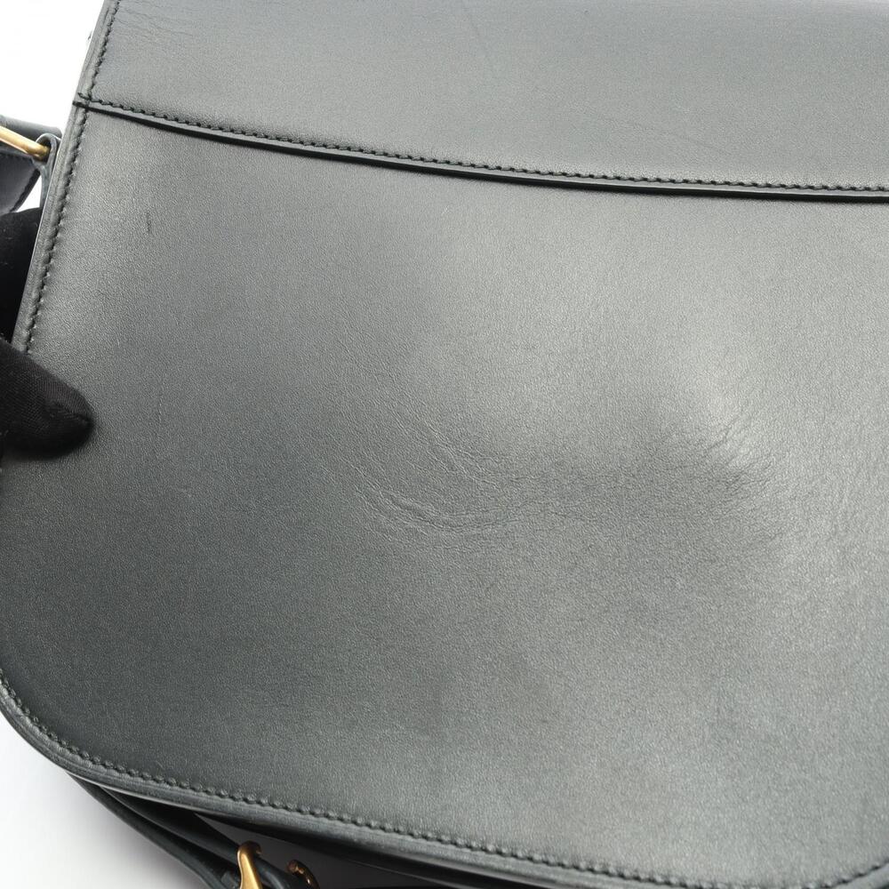 Saint Laurent Paris Betty Shoulder Bag Leather Green - Picture 7 of 10